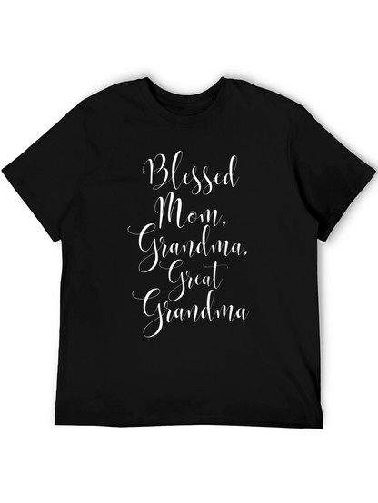 Blessed Mom Grandma Great Grandma T-Shirt