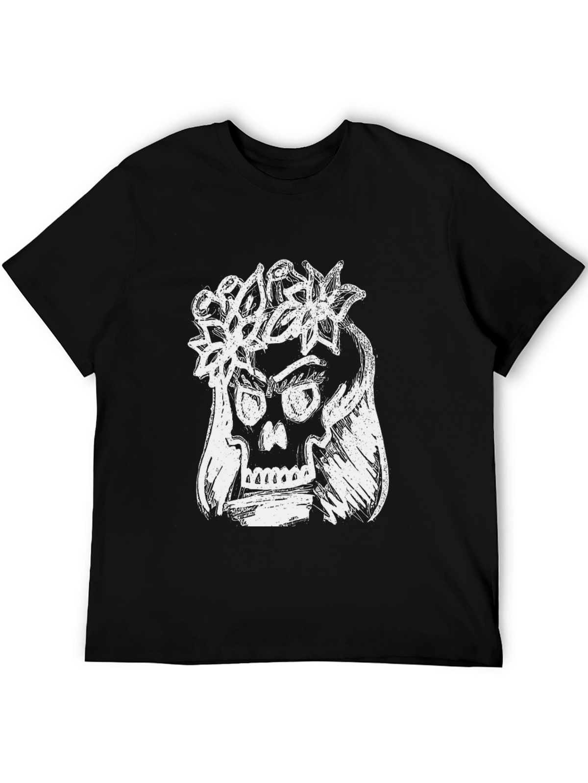Skull Queen Black Graphic T-Shirt