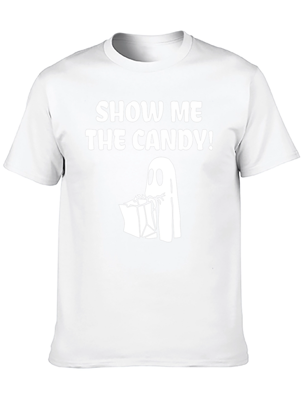 Show Me the Candy Ghost T-Shirt Halloween Costume Tee