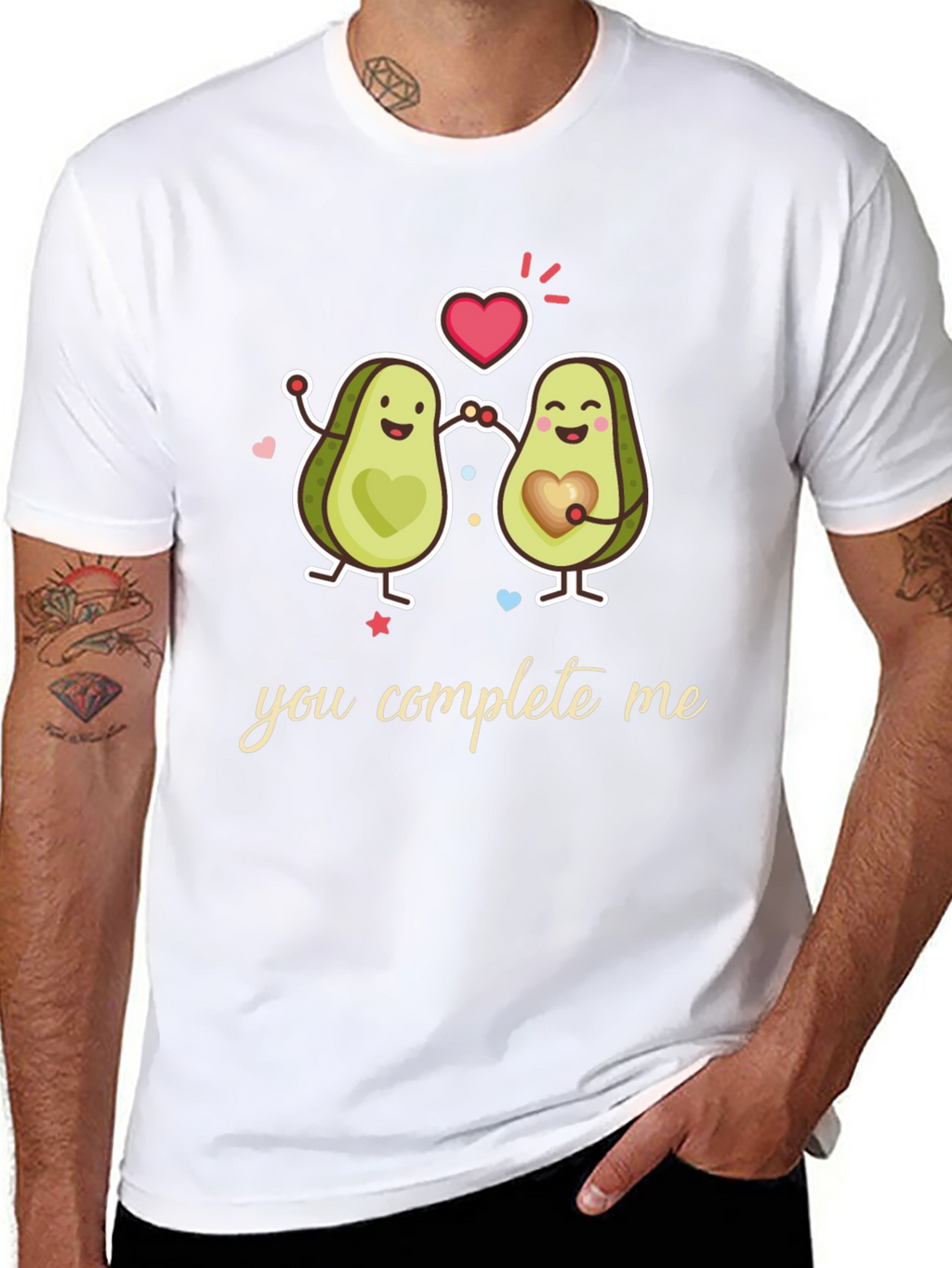Avocado Couple T-Shirt - You Complete Me