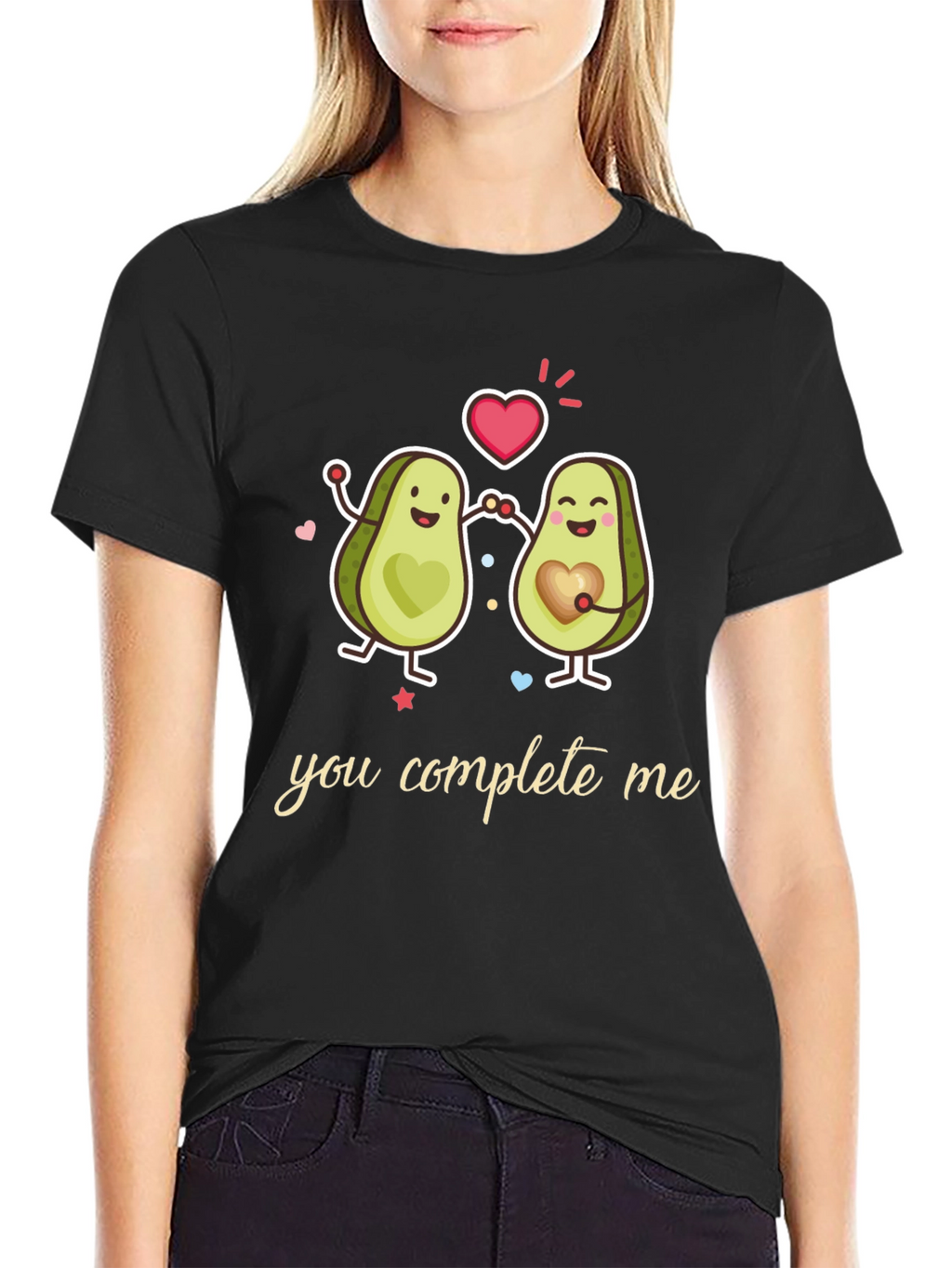 Avocado Couple T-Shirt - You Complete Me