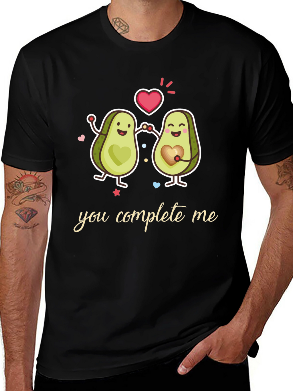 Avocado Couple T-Shirt - You Complete Me