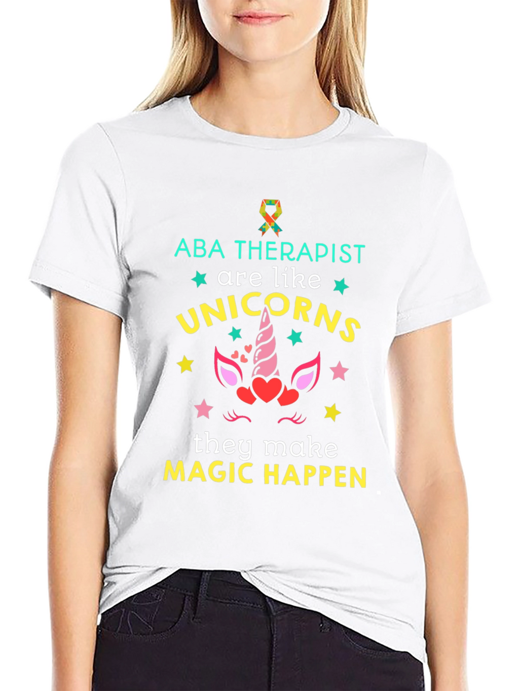 ABA Therapist Unicorn Magic T-Shirt