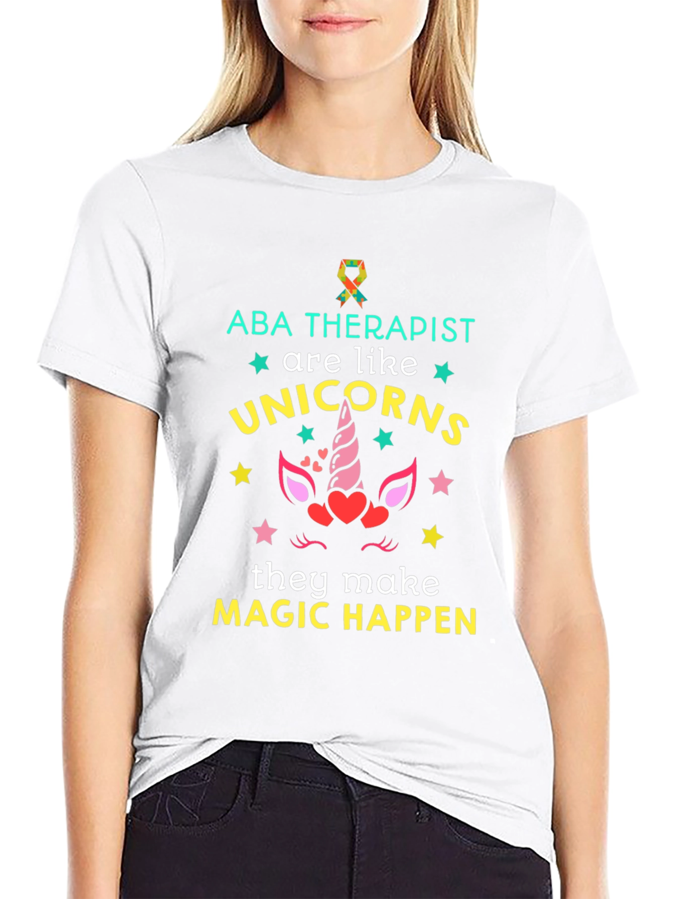 ABA Therapist Unicorn Magic T-Shirt