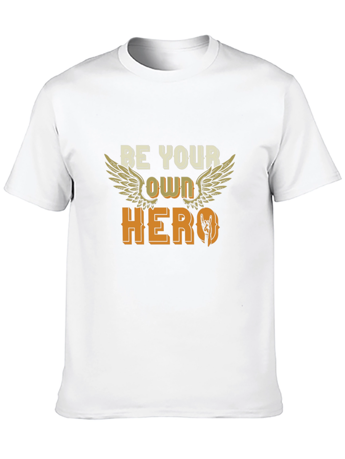 Be Your Own Hero Black T-Shirt