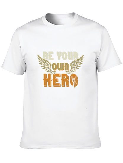 Be Your Own Hero Black T-Shirt