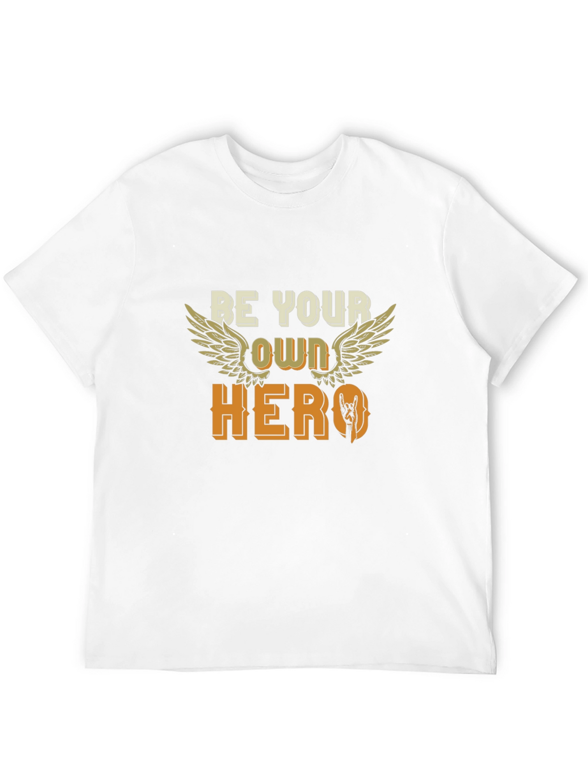 Be Your Own Hero Black T-Shirt