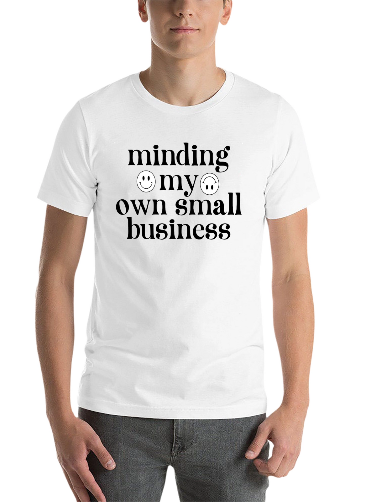 Minding My Own Small Business Graphic T-Shirt