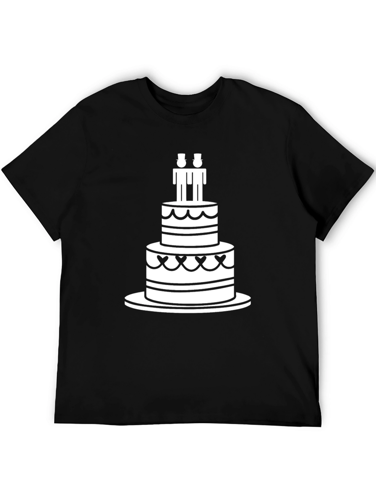 Celebration T-Shirt: Cake & Grooms