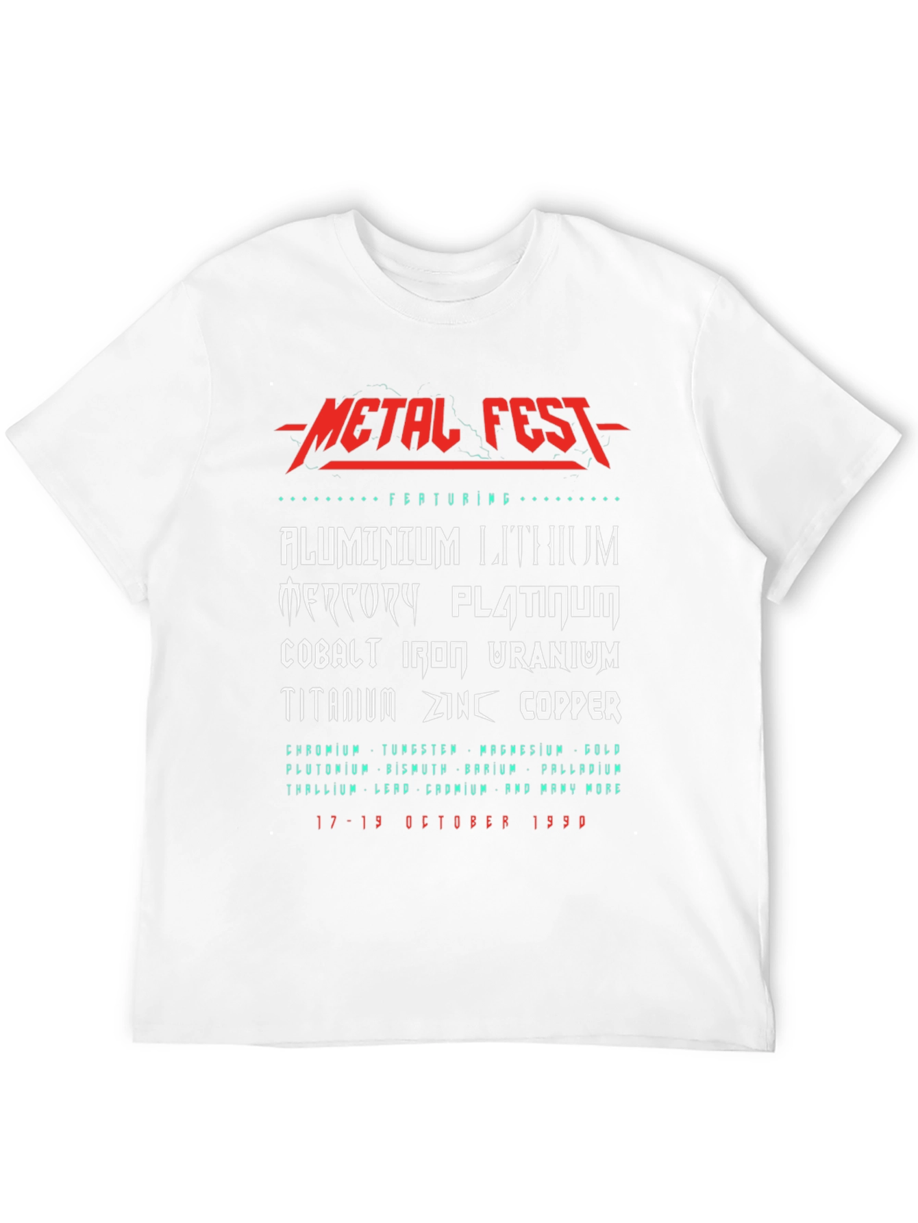 Metal Fest T-Shirt - October 1990