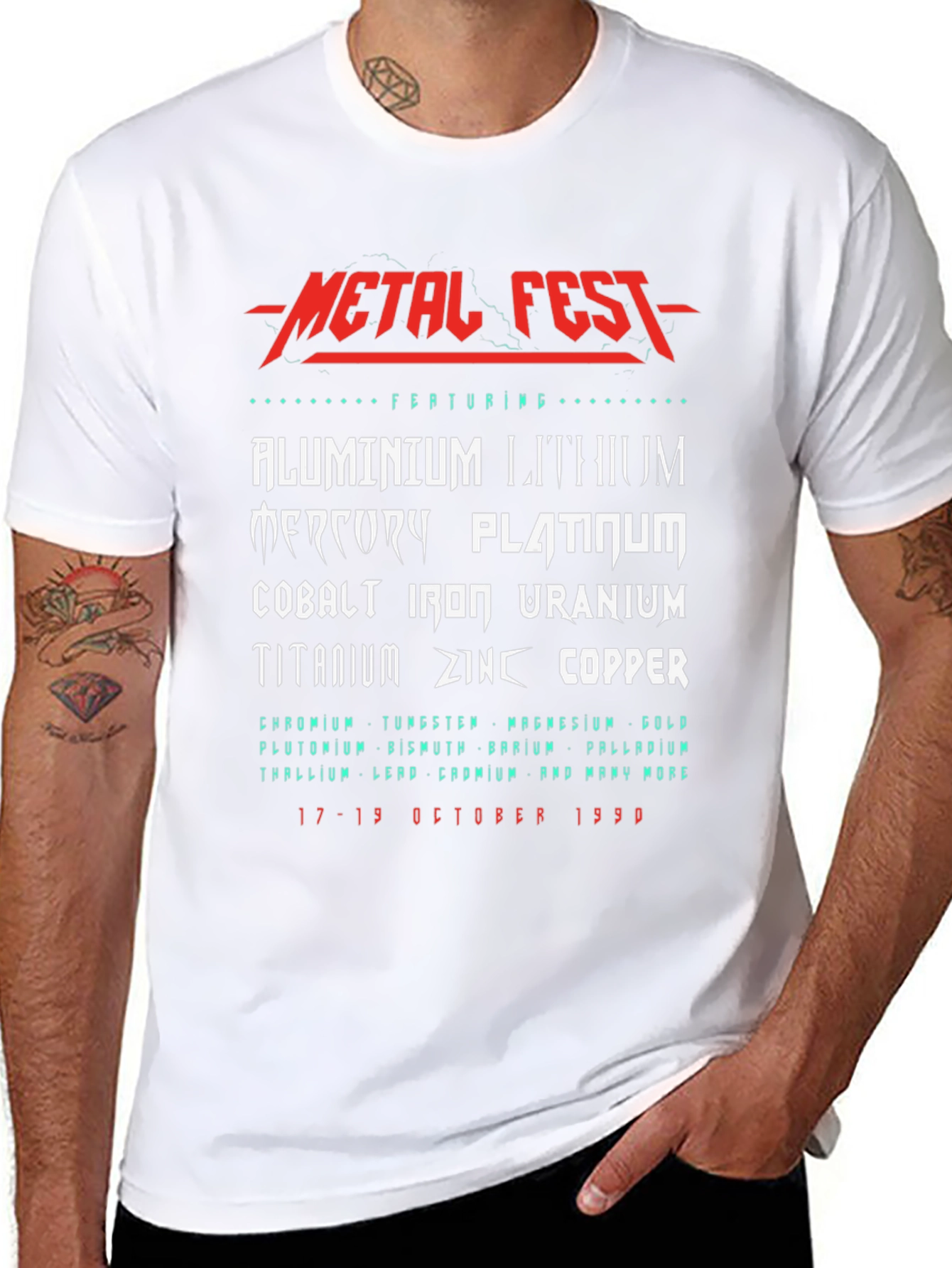 Metal Fest T-Shirt - October 1990