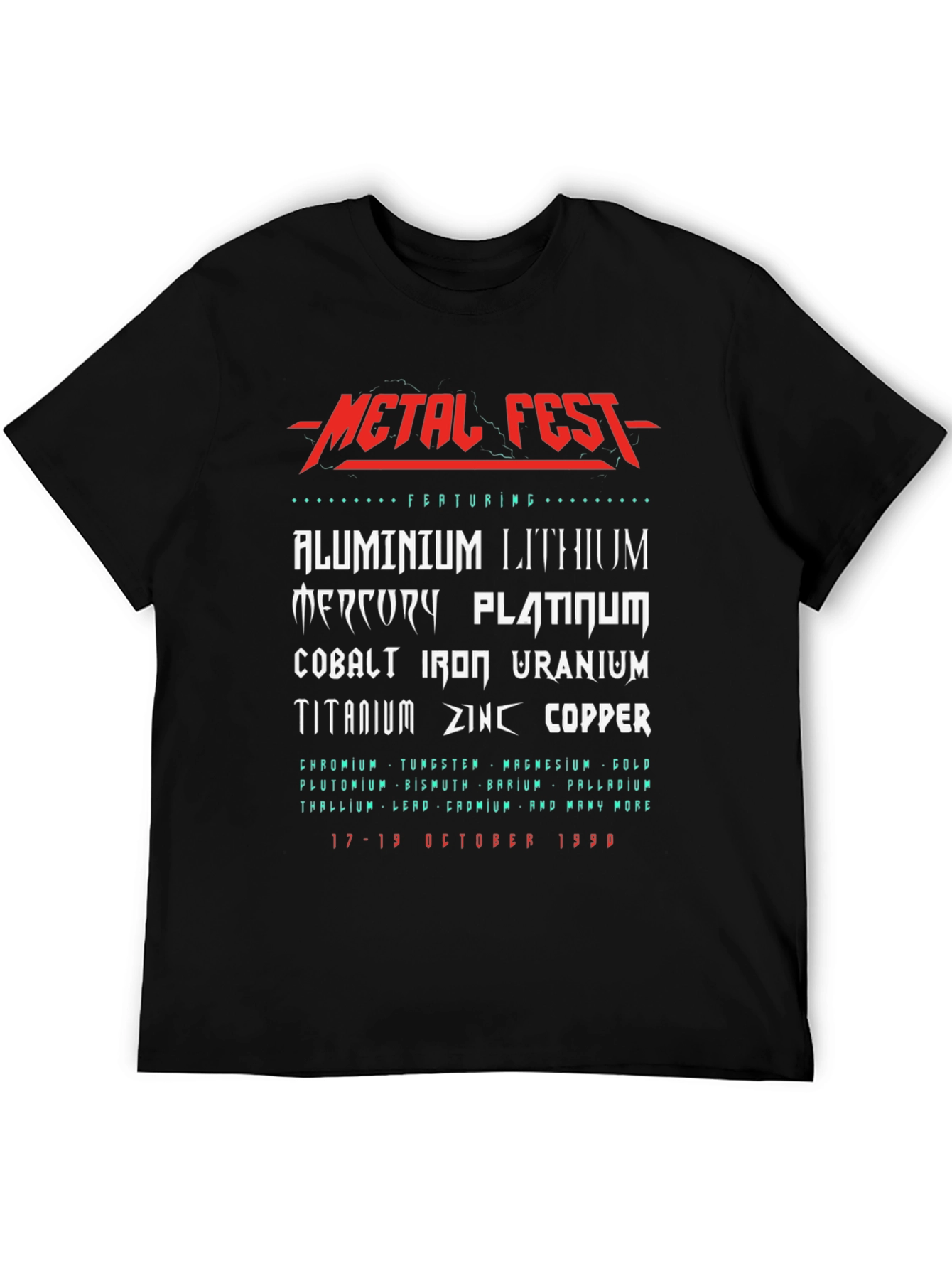 Metal Fest T-Shirt - October 1990