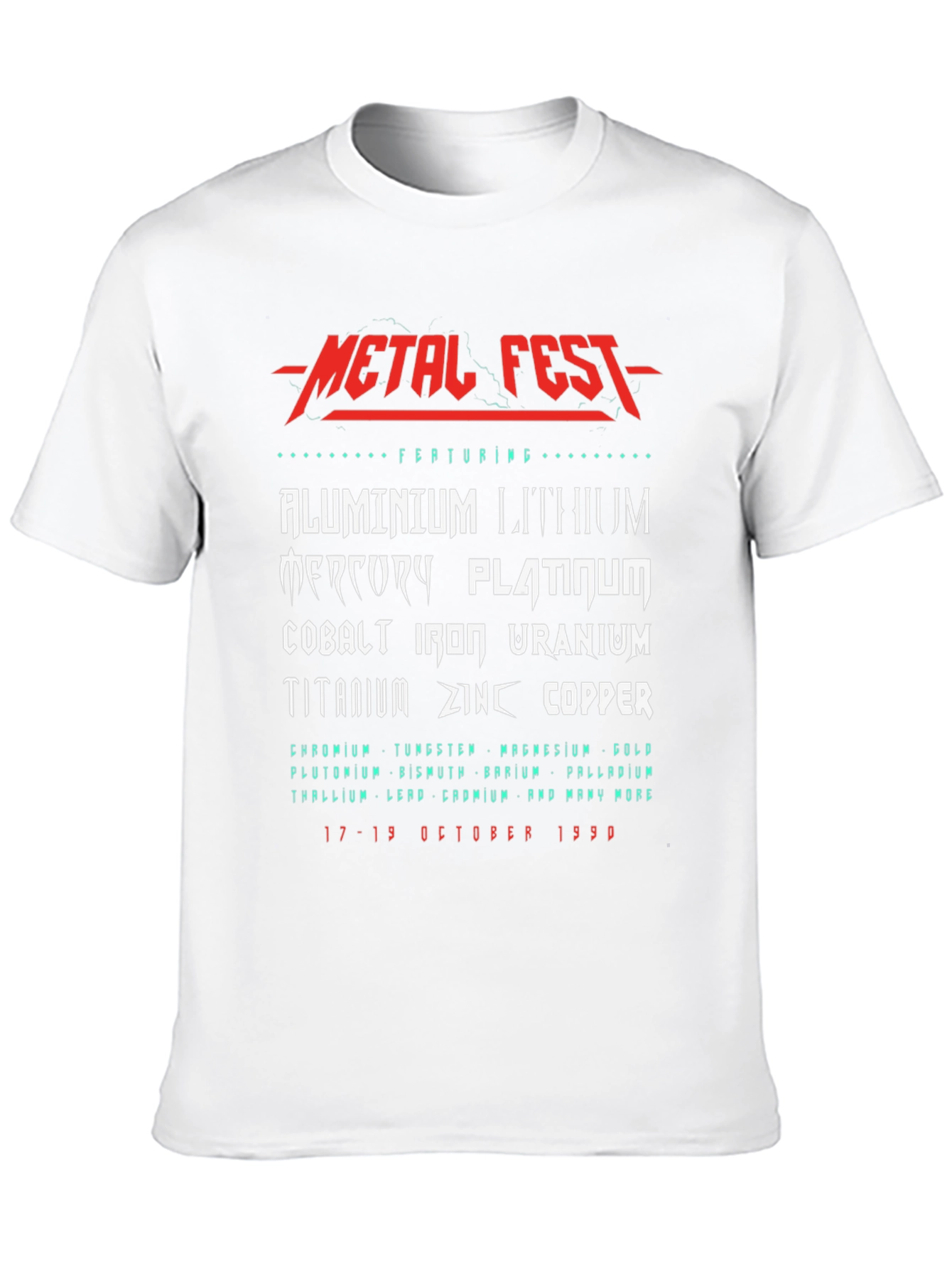 Metal Fest T-Shirt - October 1990