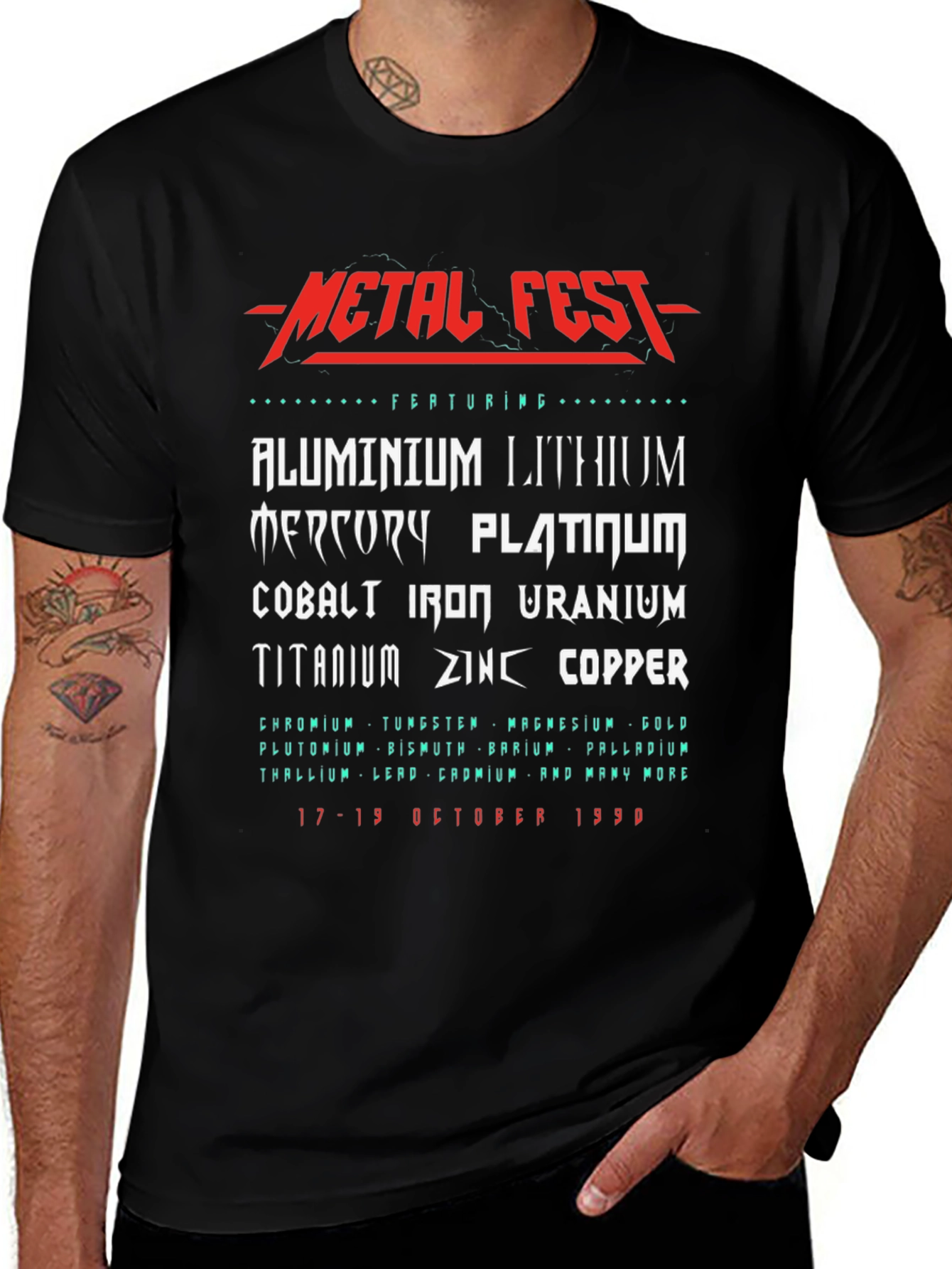 Metal Fest T-Shirt - October 1990
