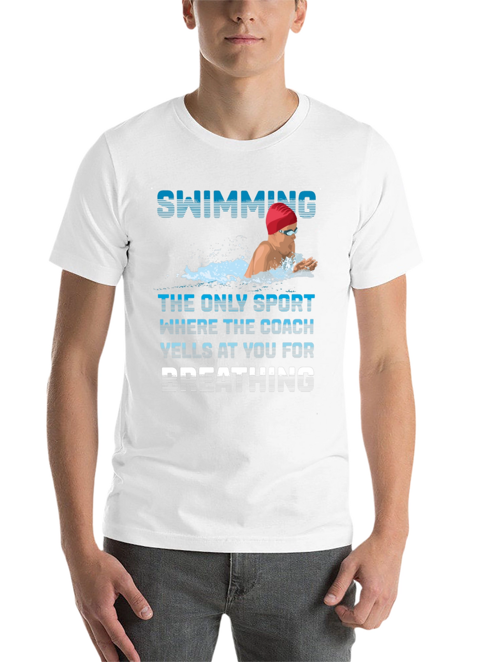 Swimming Coach Humor T-Shirt