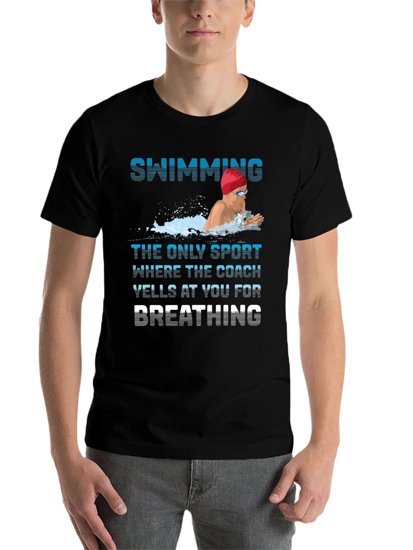 Swimming Coach Humor T-Shirt