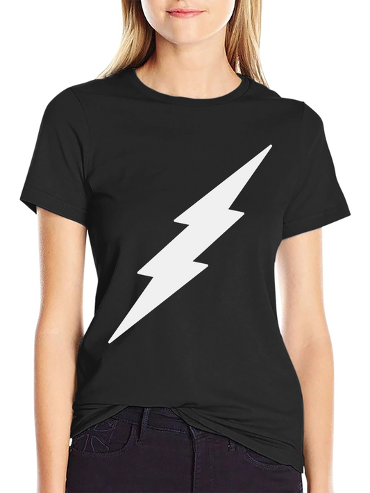 Lightning Bolt Graphic Tee - Modern Style
