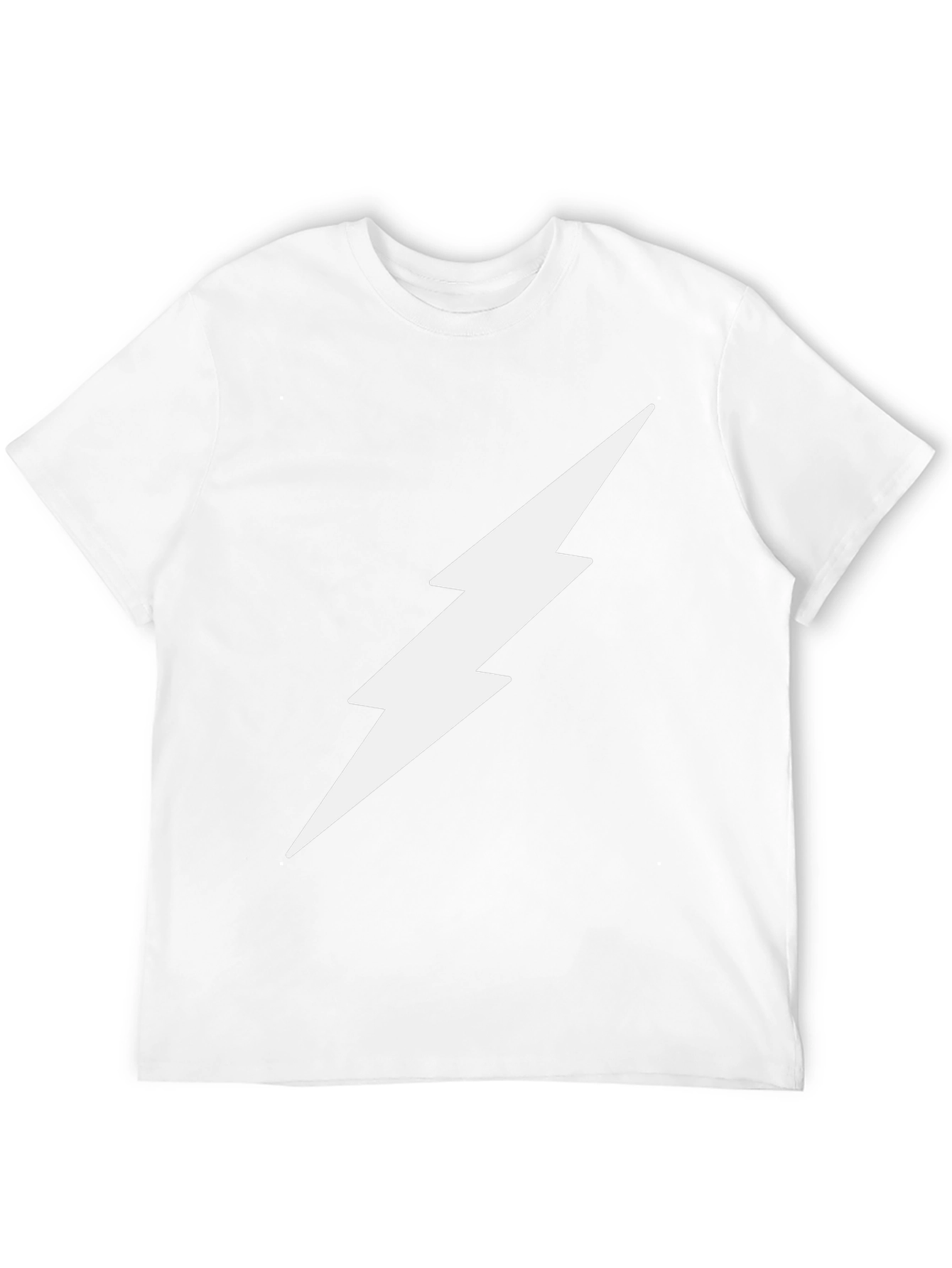 Lightning Bolt Graphic Tee - Modern Style