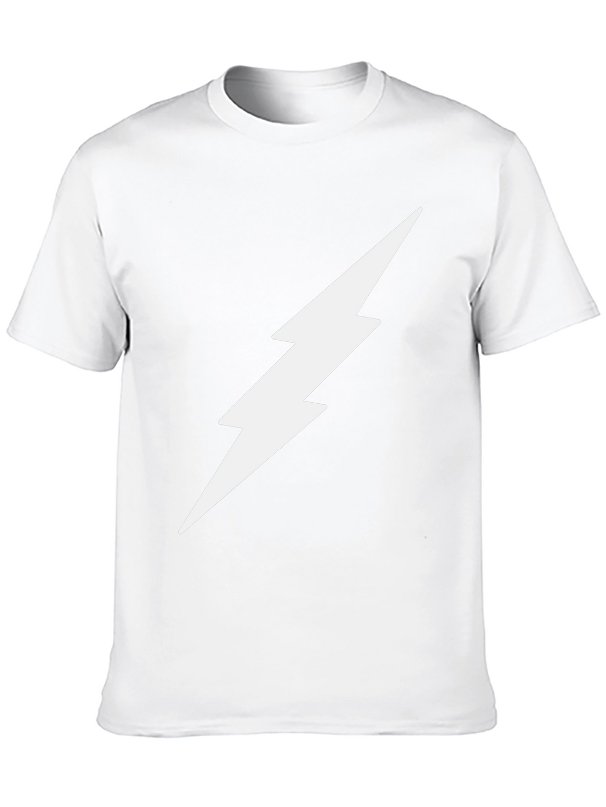 Lightning Bolt Graphic Tee - Modern Style