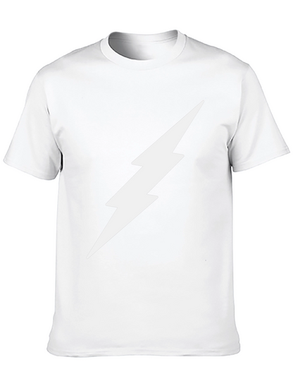 Lightning Bolt Graphic Tee - Modern Style