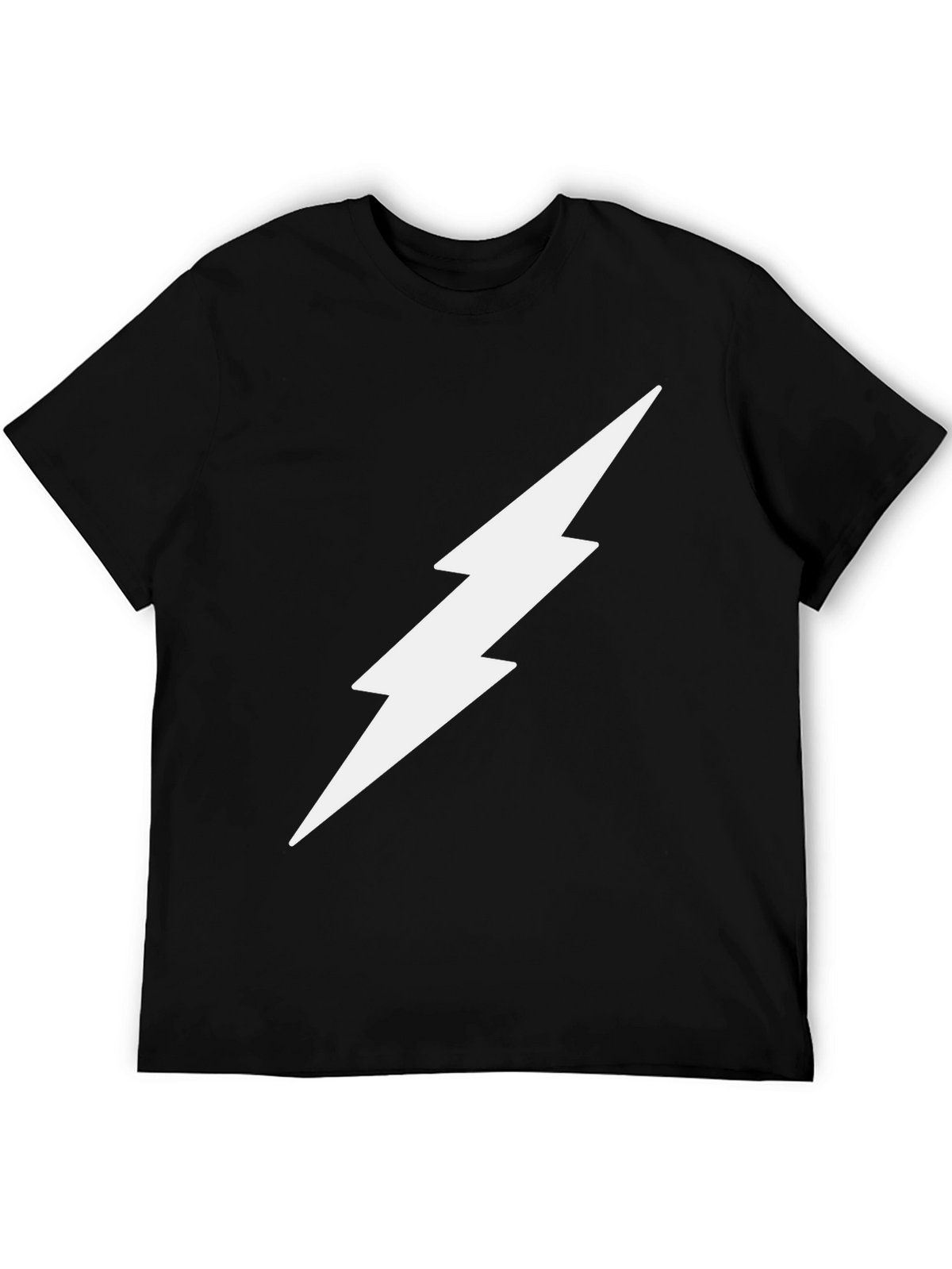 Lightning Bolt Graphic Tee - Modern Style