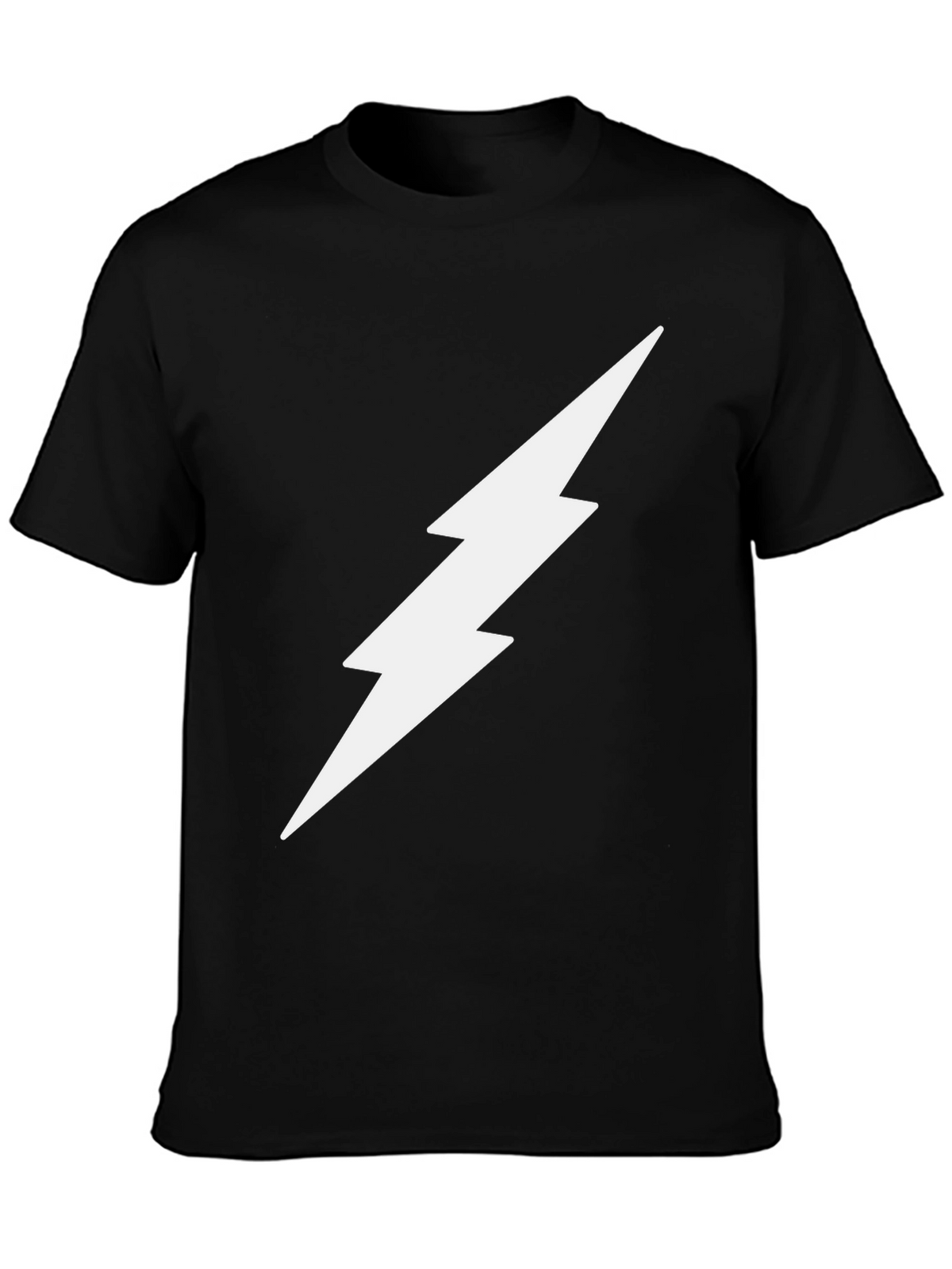 Lightning Bolt Graphic Tee - Modern Style