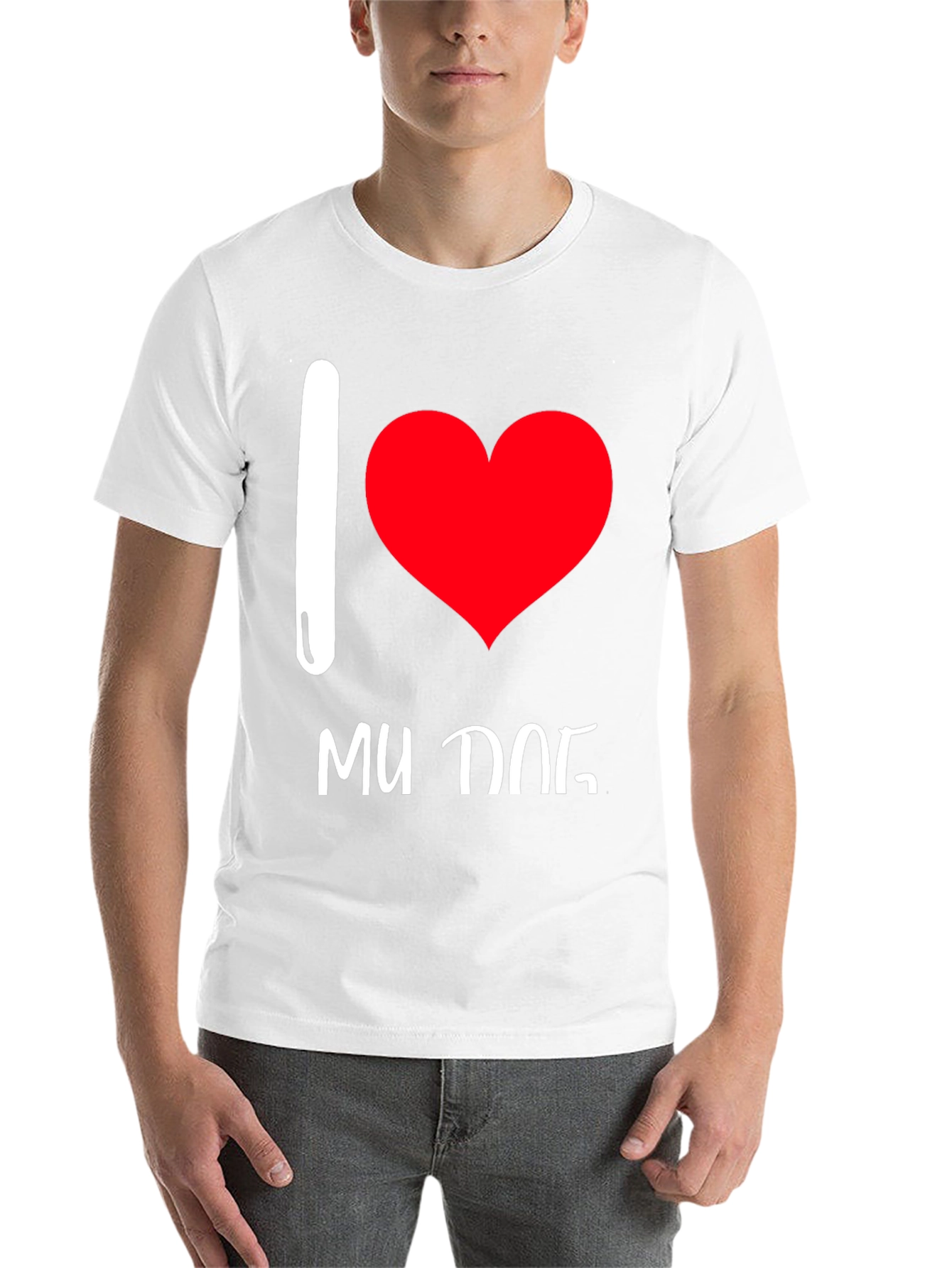 I Love My Dog Graphic Tee