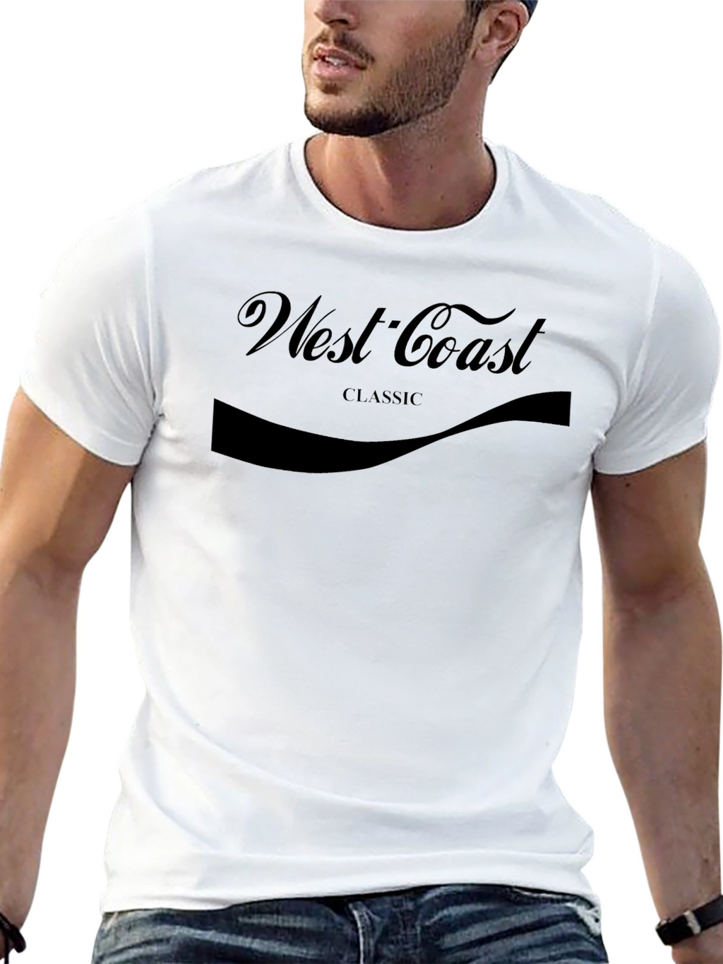 West Coast Classic Black T-Shirt