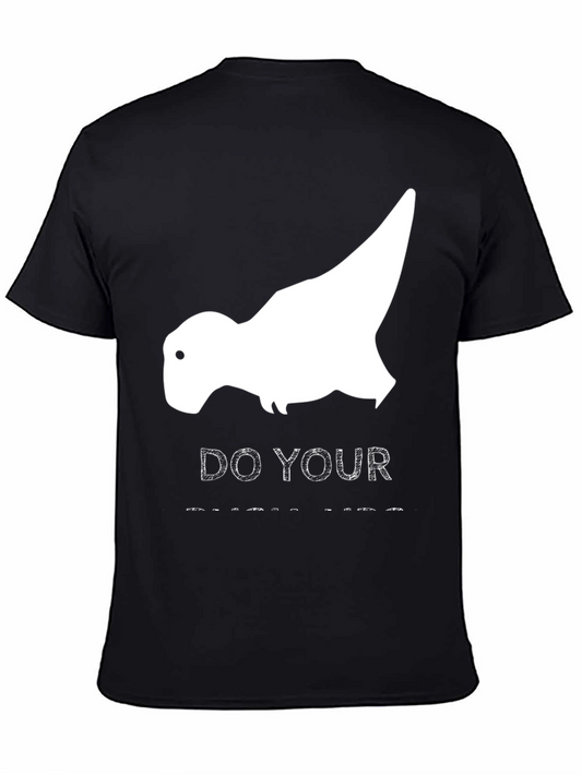 Dino T-Rex Graphic T-Shirt - Do Your Squats