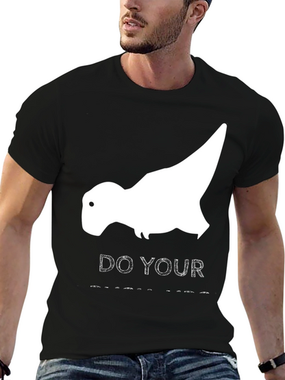 Dino T-Rex Graphic T-Shirt - Do Your Squats