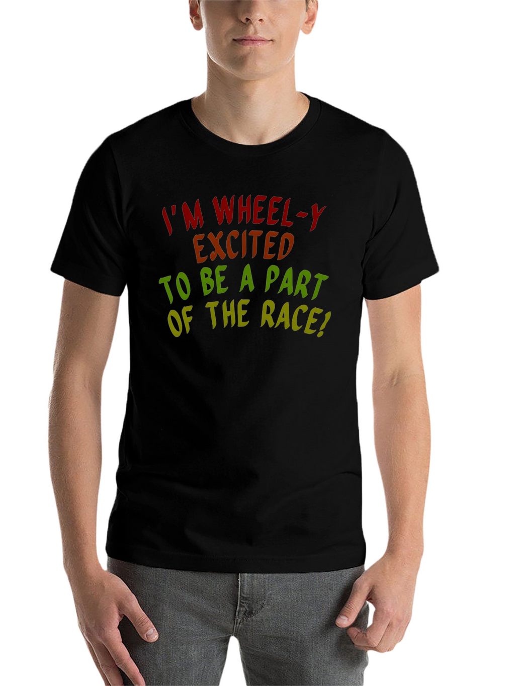 Im Wheel-y Excited Race T-Shirt