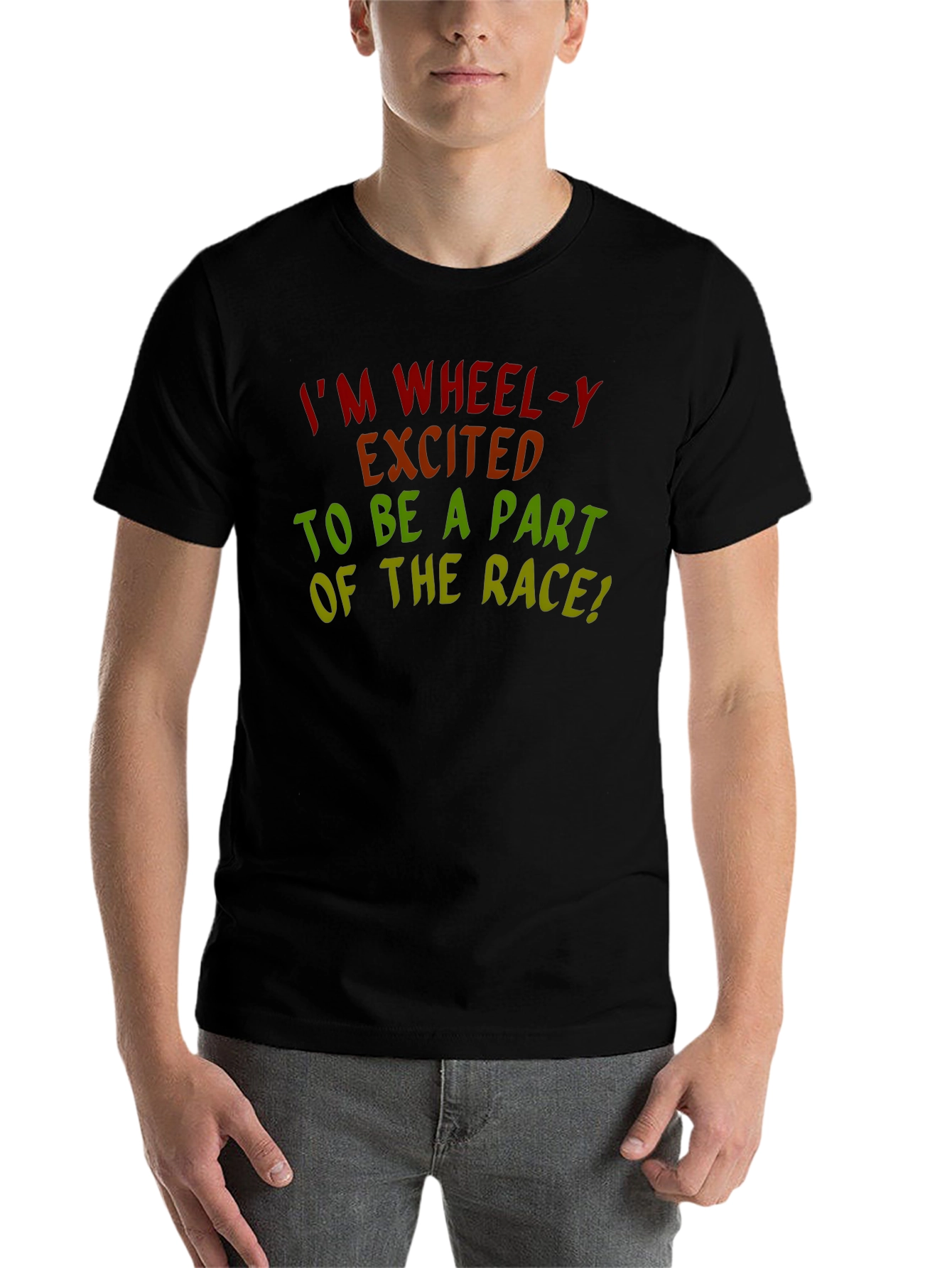 Im Wheel-y Excited Race T-Shirt