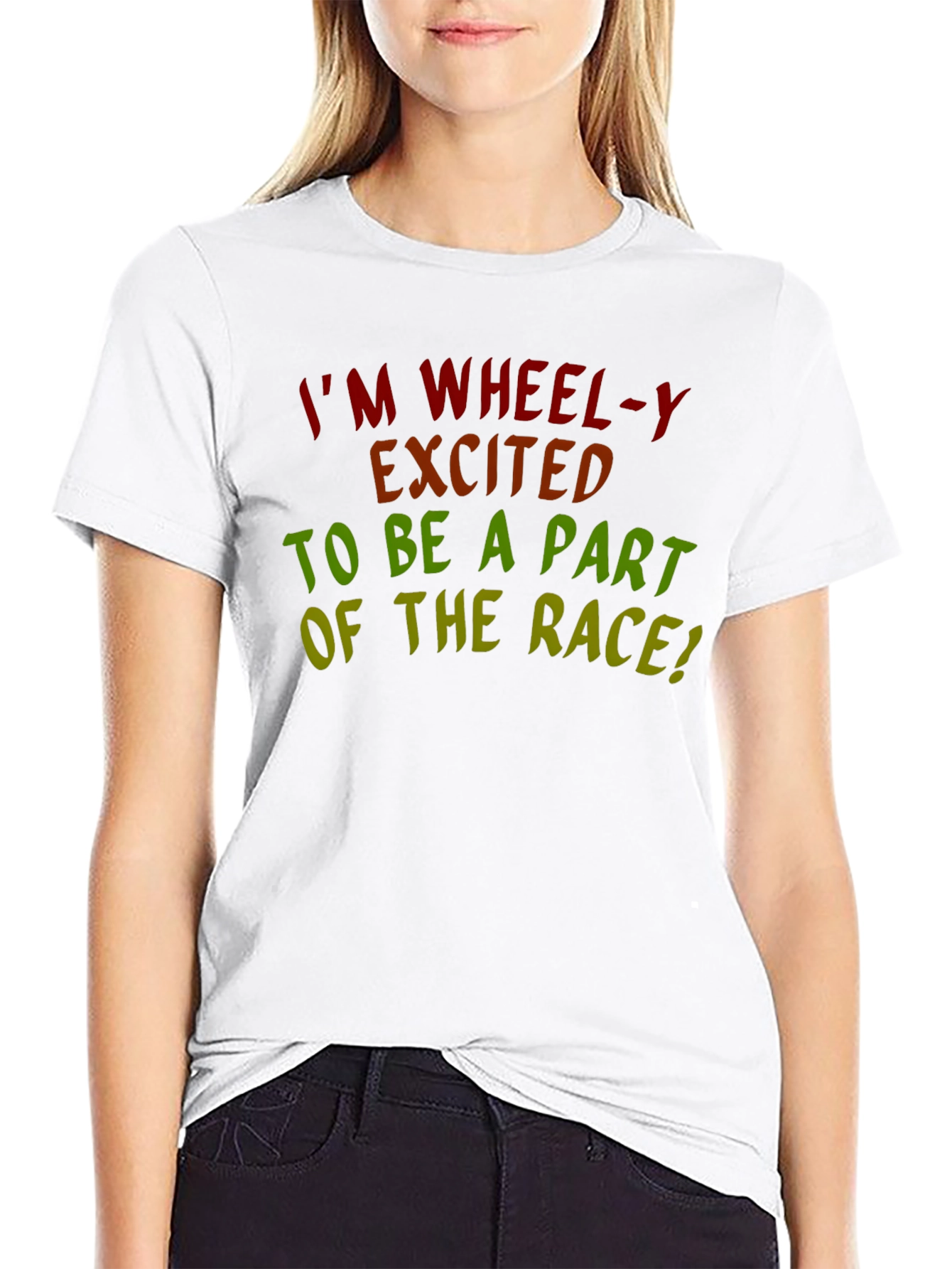 Im Wheel-y Excited Race T-Shirt