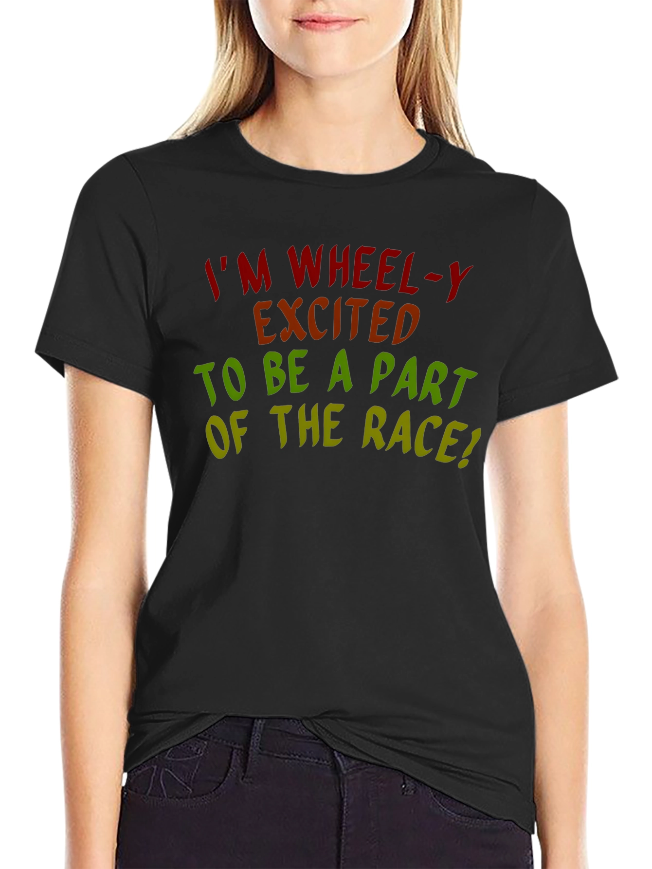 Im Wheel-y Excited Race T-Shirt