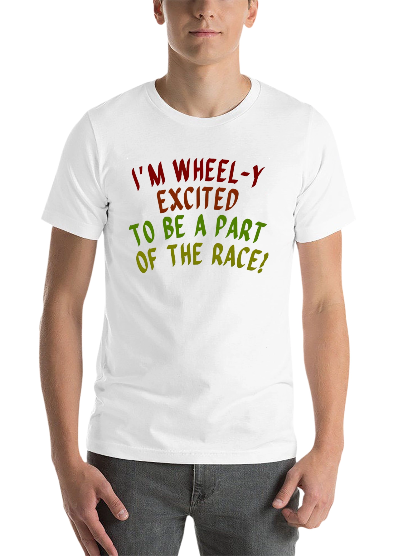 Im Wheel-y Excited Race T-Shirt