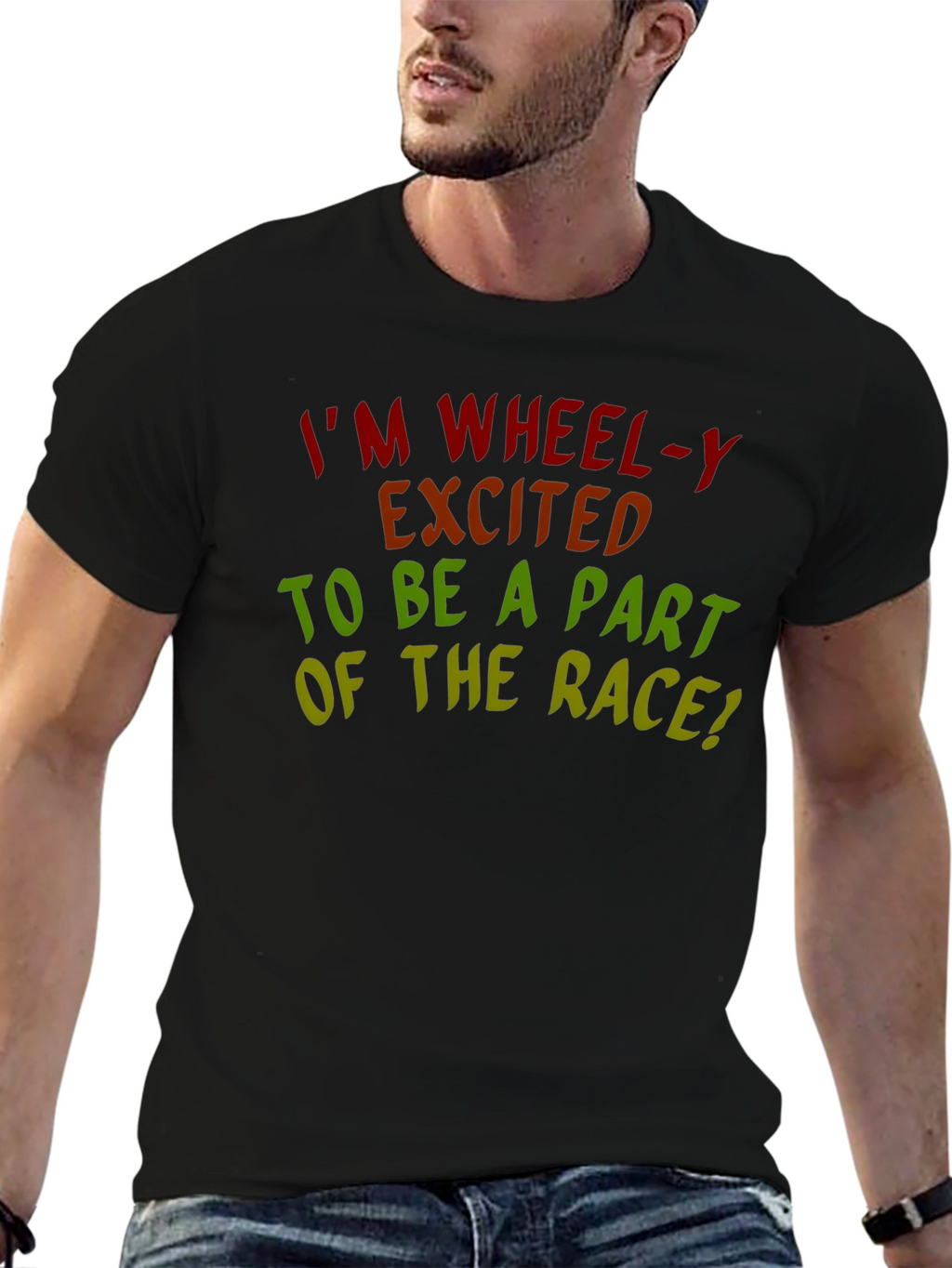 Im Wheel-y Excited Race T-Shirt