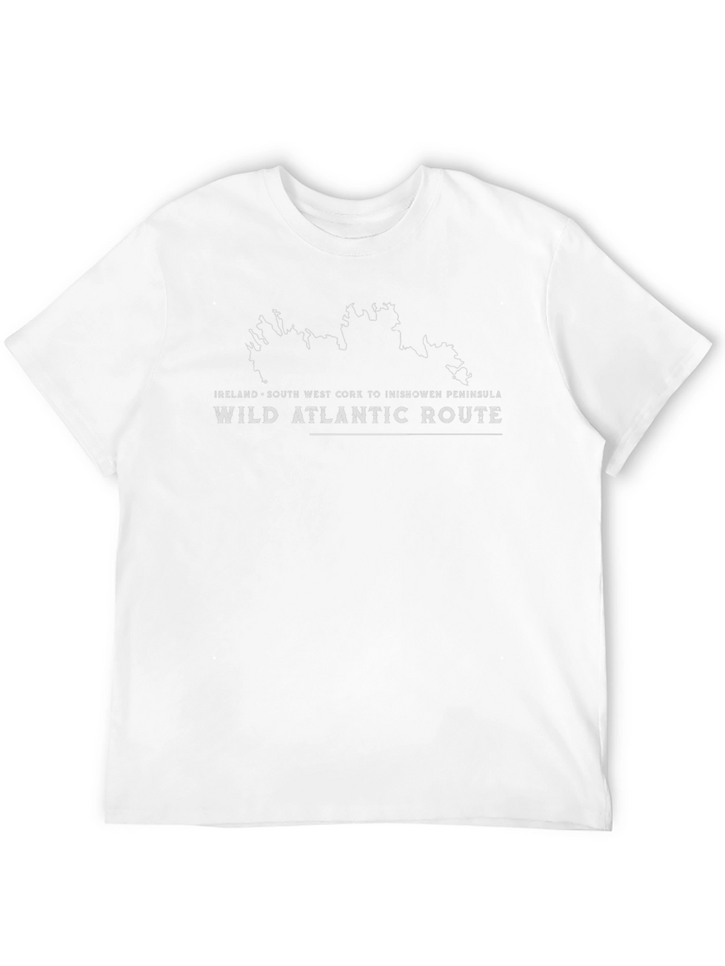 Wild Atlantic Route T-Shirt - Ireland Road Trip