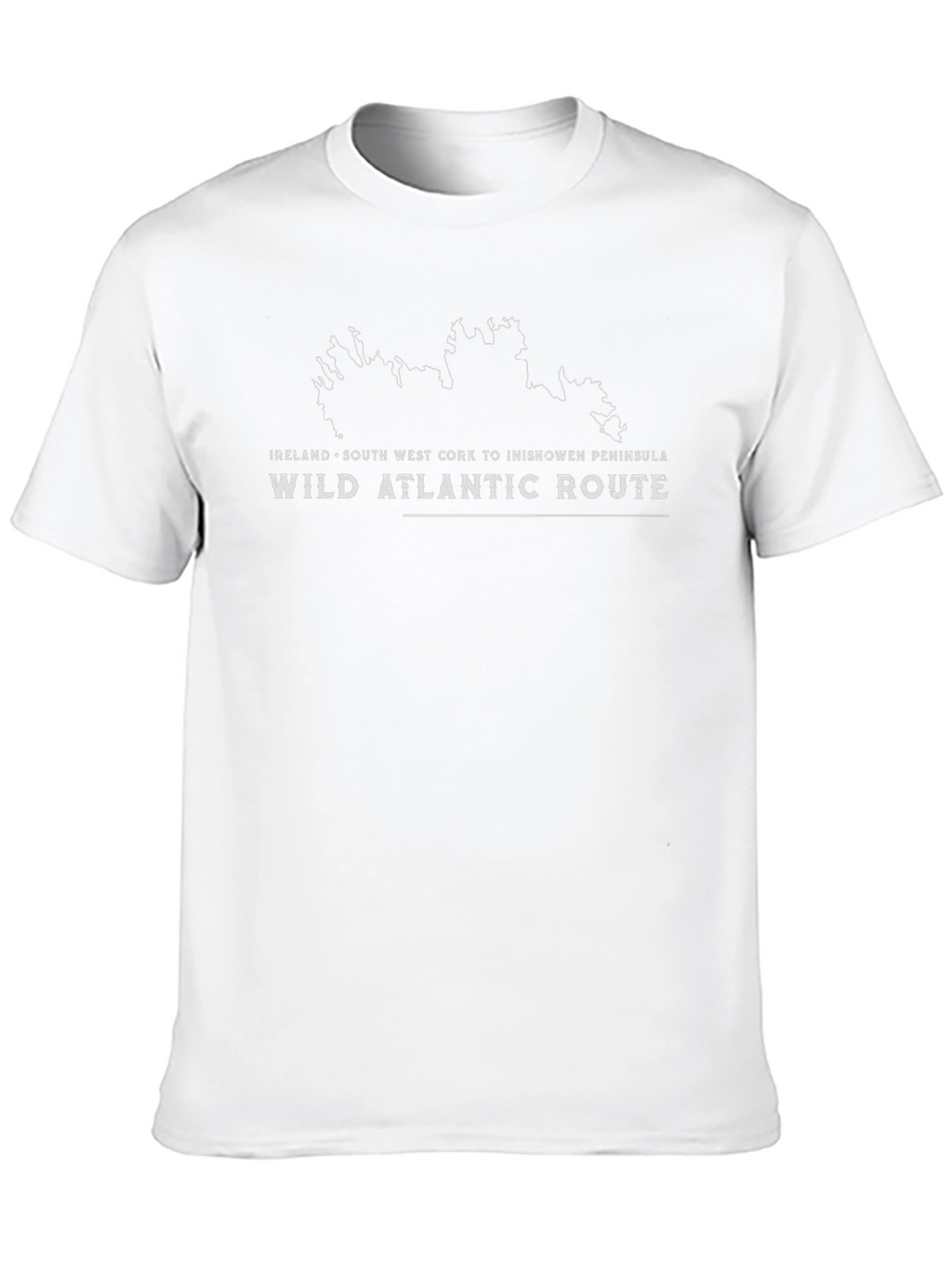 Wild Atlantic Route T-Shirt - Ireland Road Trip