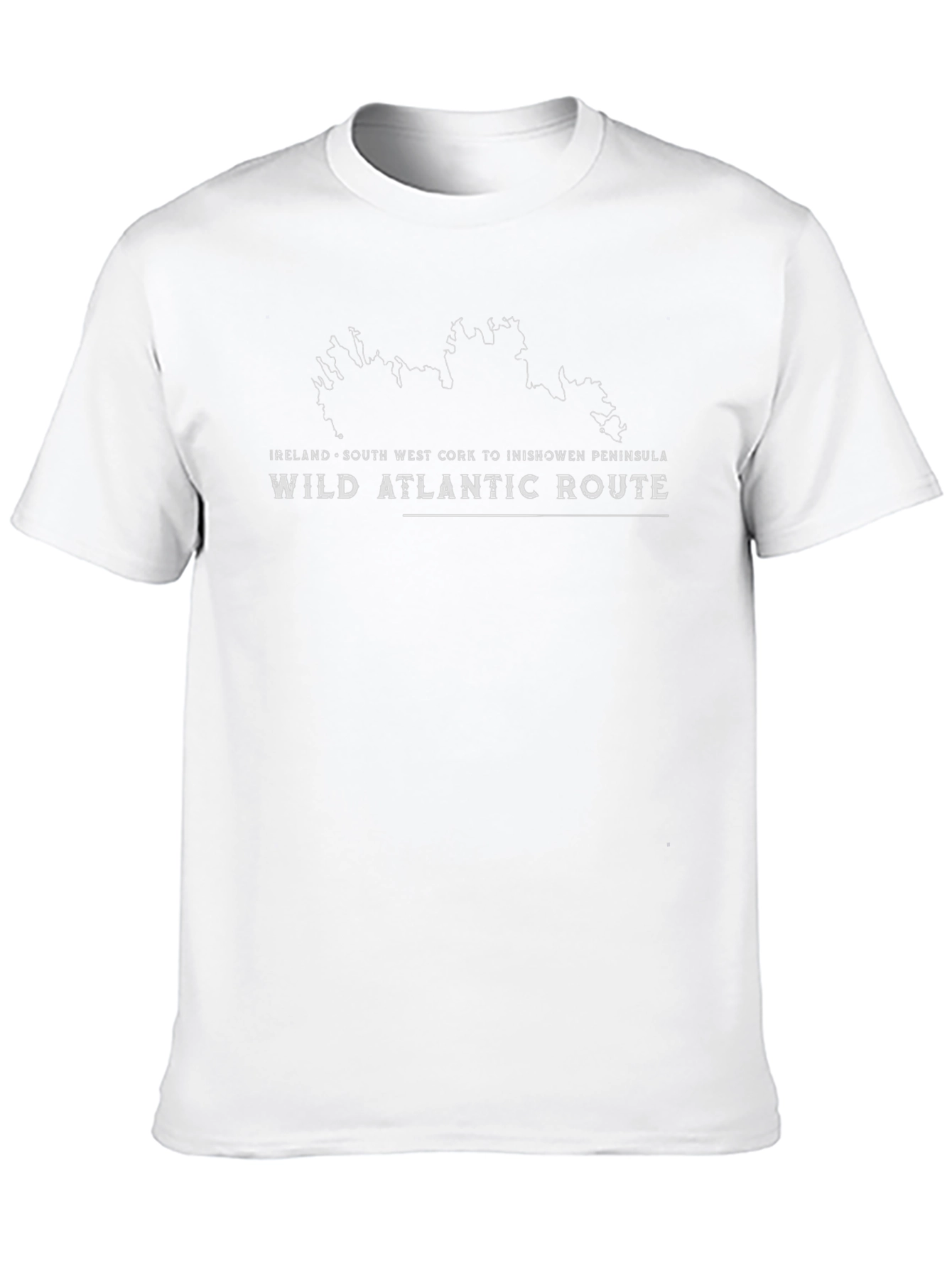 Wild Atlantic Route T-Shirt - Ireland Road Trip