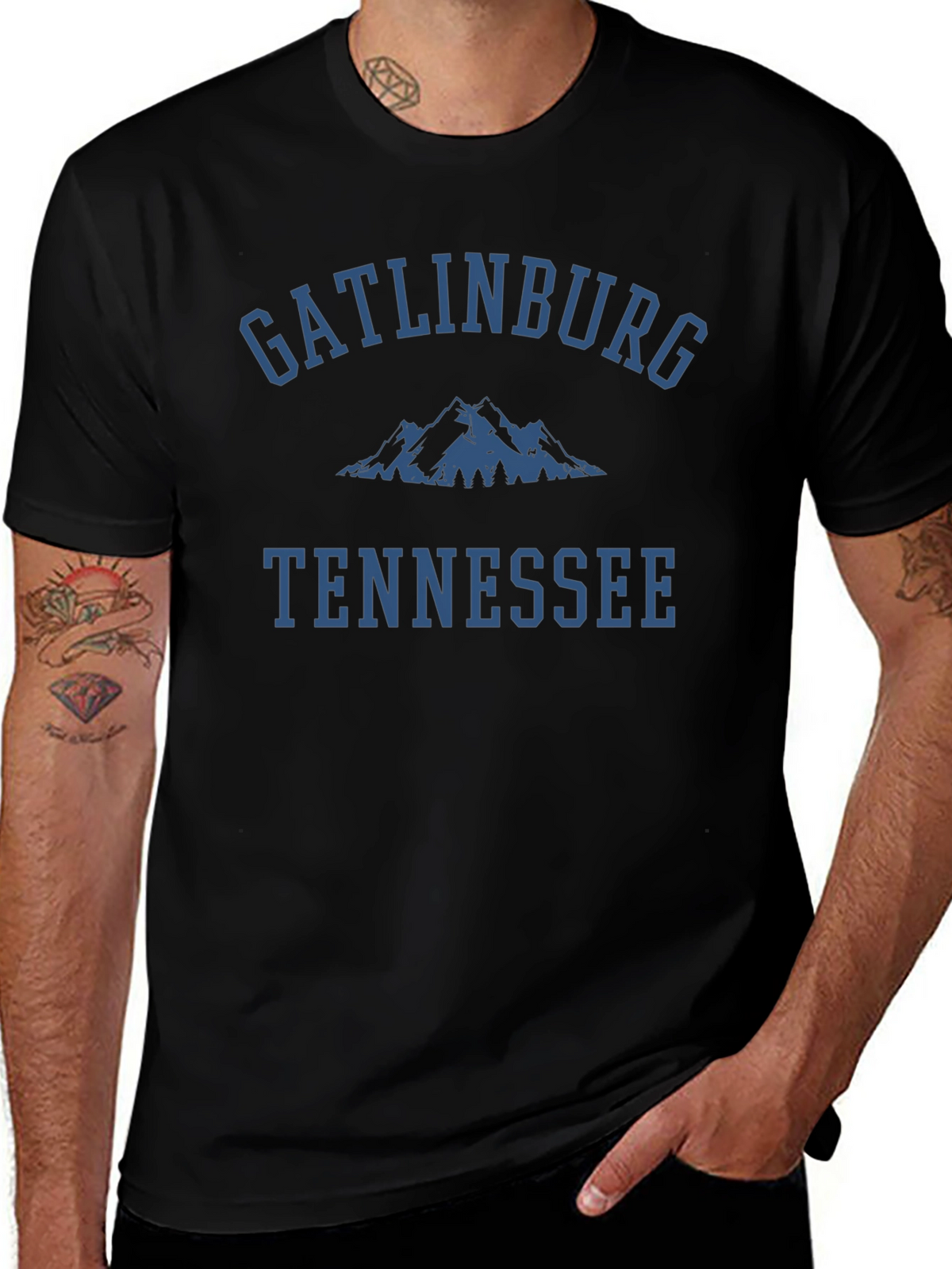 Gatlinburg Tennessee Mountain Graphic Tee