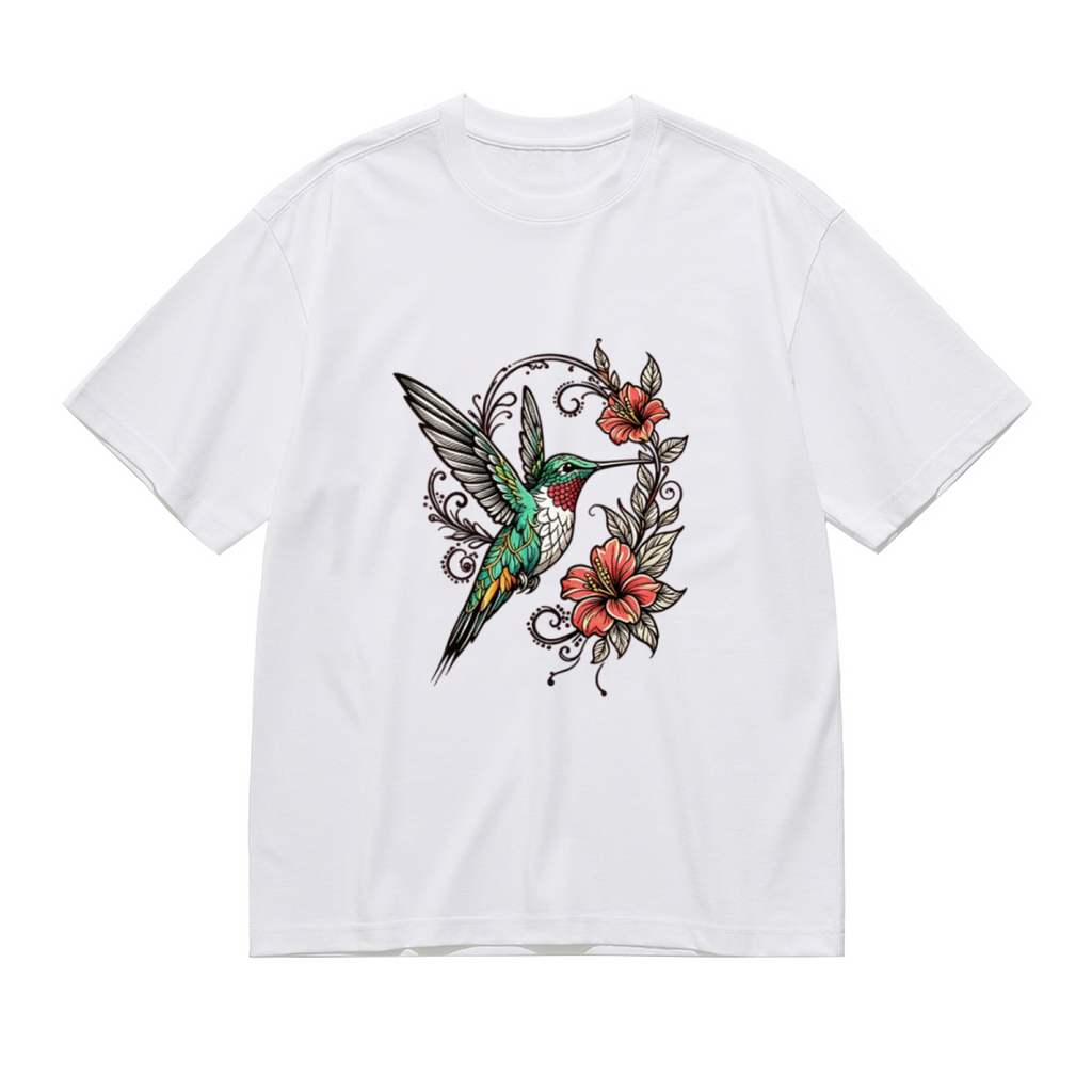 Western Bandana Brown Rose Retro Graphic T-Shirt