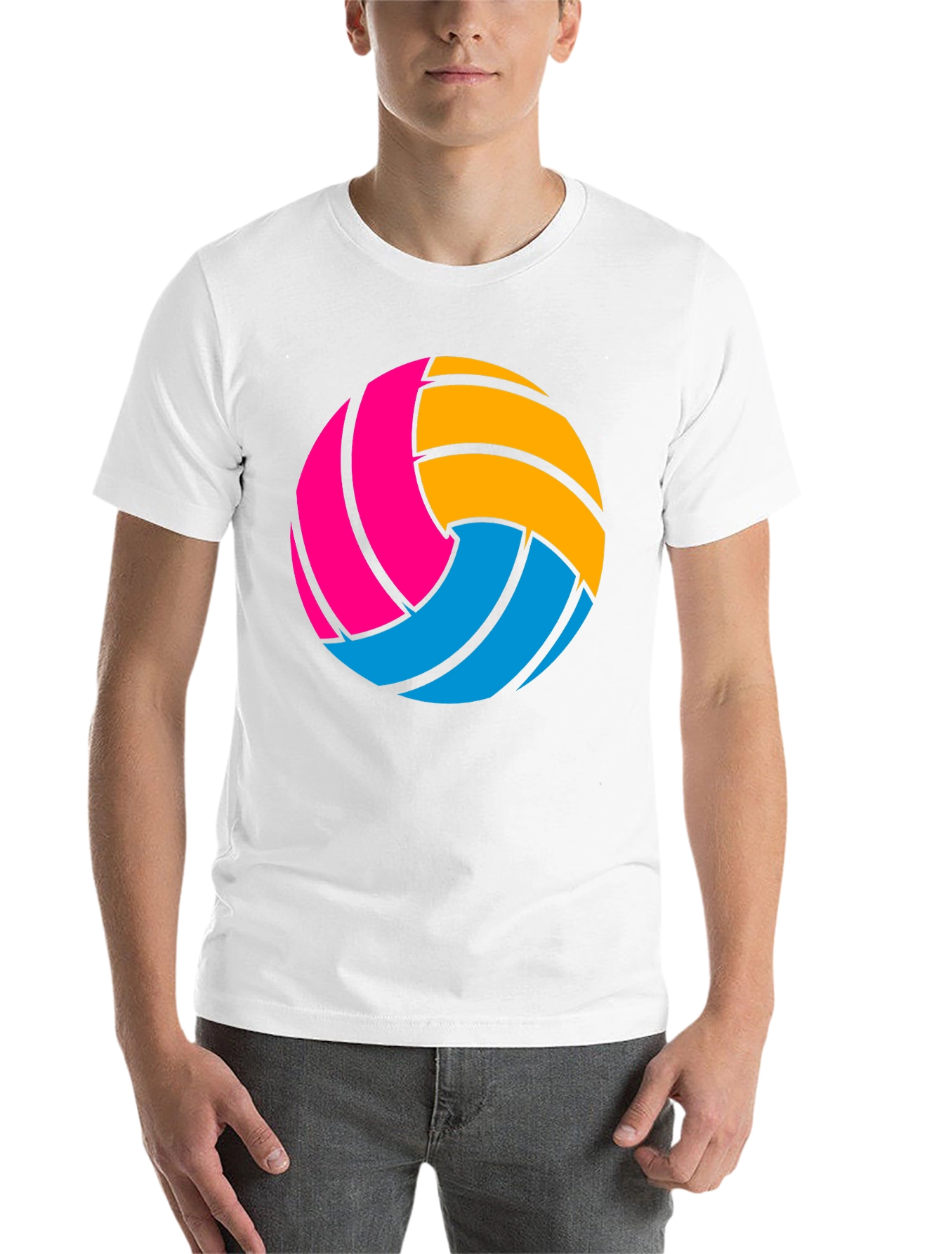 Volleyball Graphic Tee - Stylish Comfort
