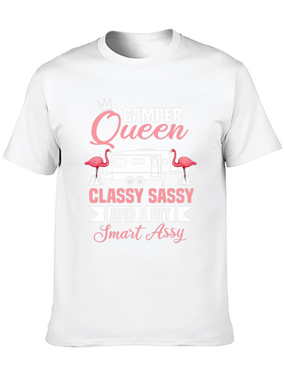 Camper Queen Classy Sassy Smart Assy Tee