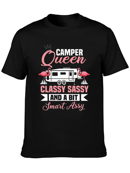 Camper Queen Classy Sassy Smart Assy Tee