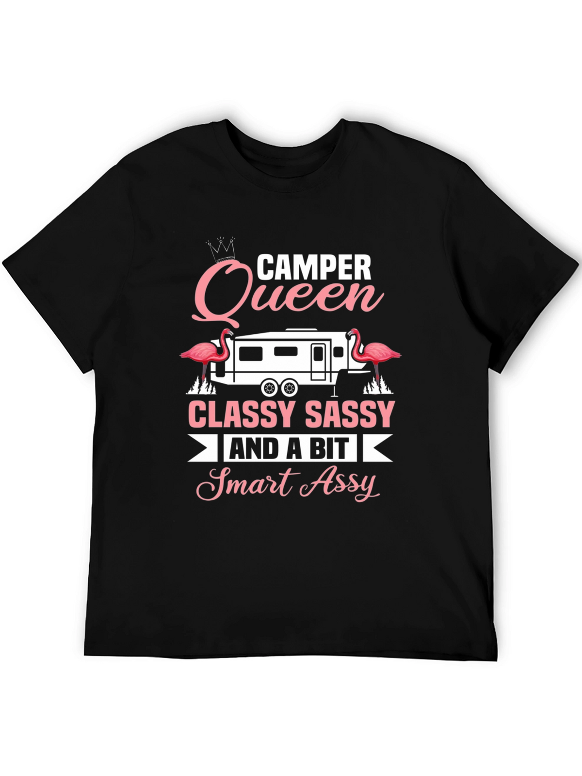 Camper Queen Classy Sassy Smart Assy Tee