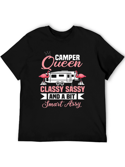 Camper Queen Classy Sassy Smart Assy Tee