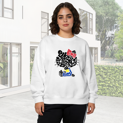 Graffiti Art Style Hello Kitty Bold Crewneck Sweatshirt