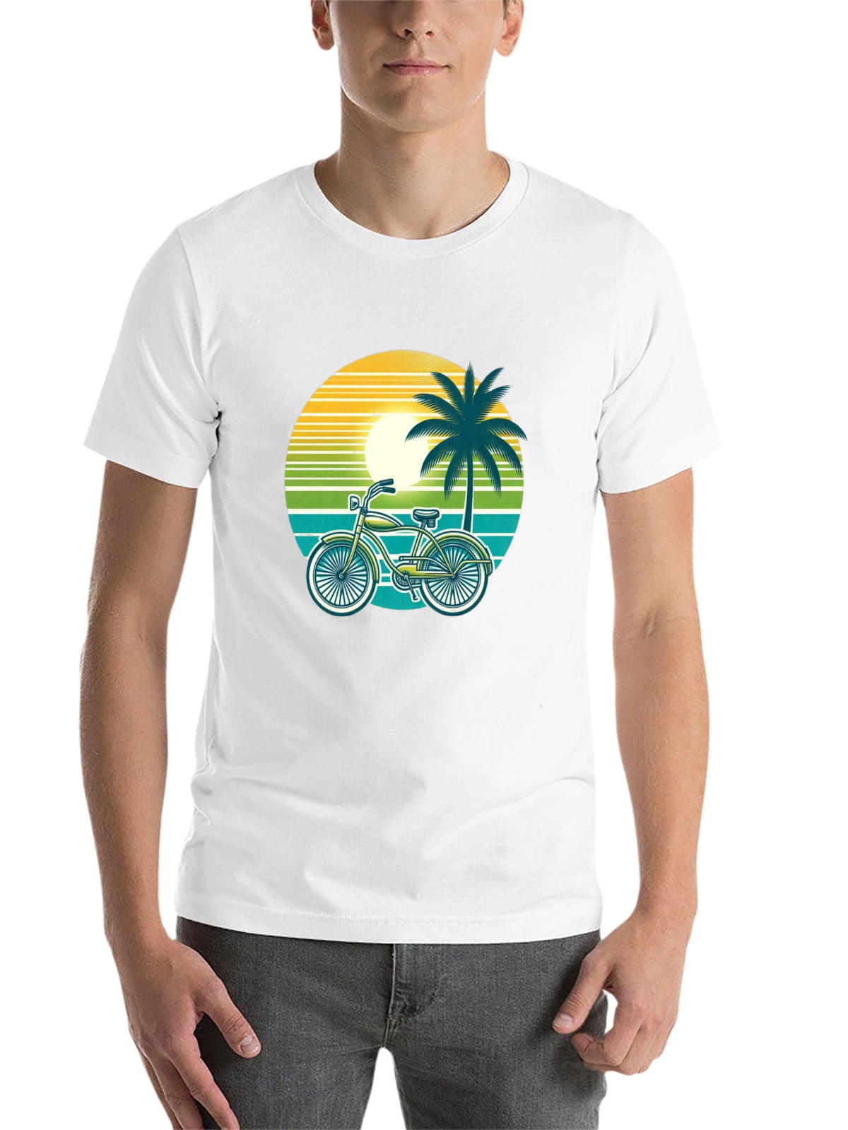 Retro Beach Cruiser Graphic Tee