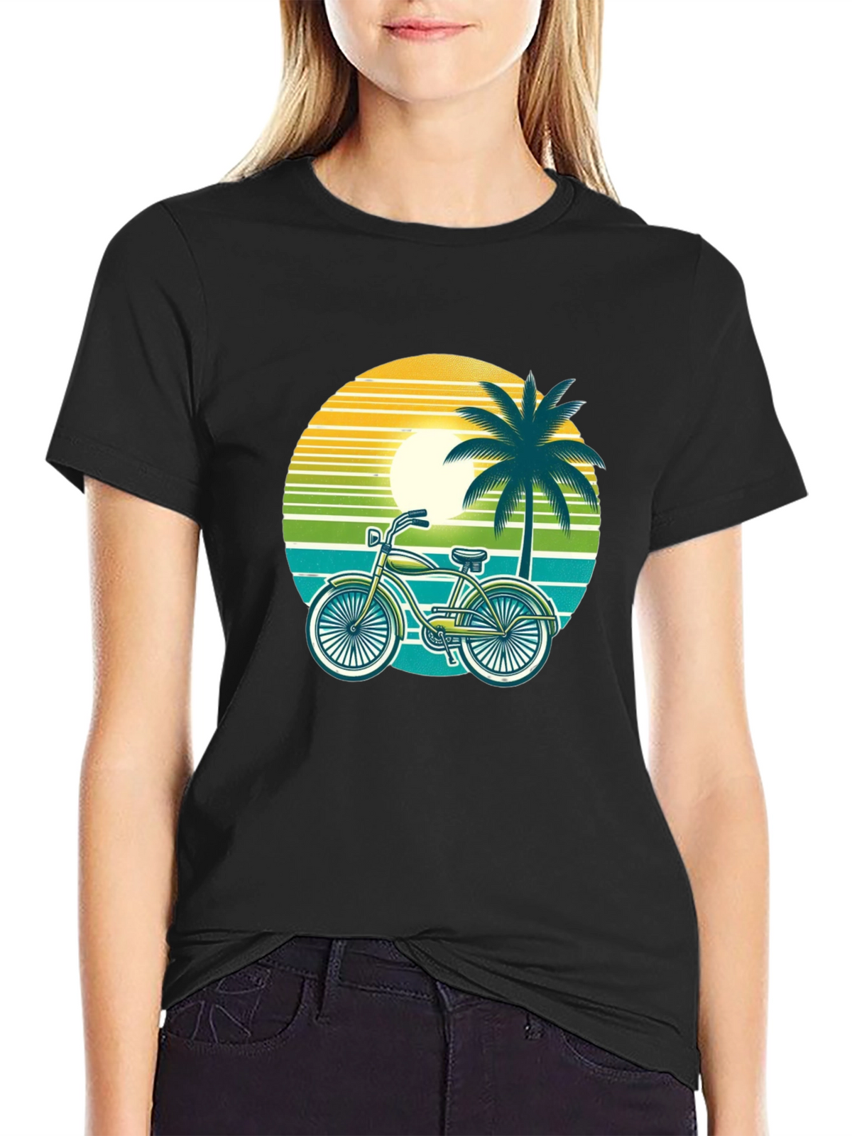 Retro Beach Cruiser Graphic Tee