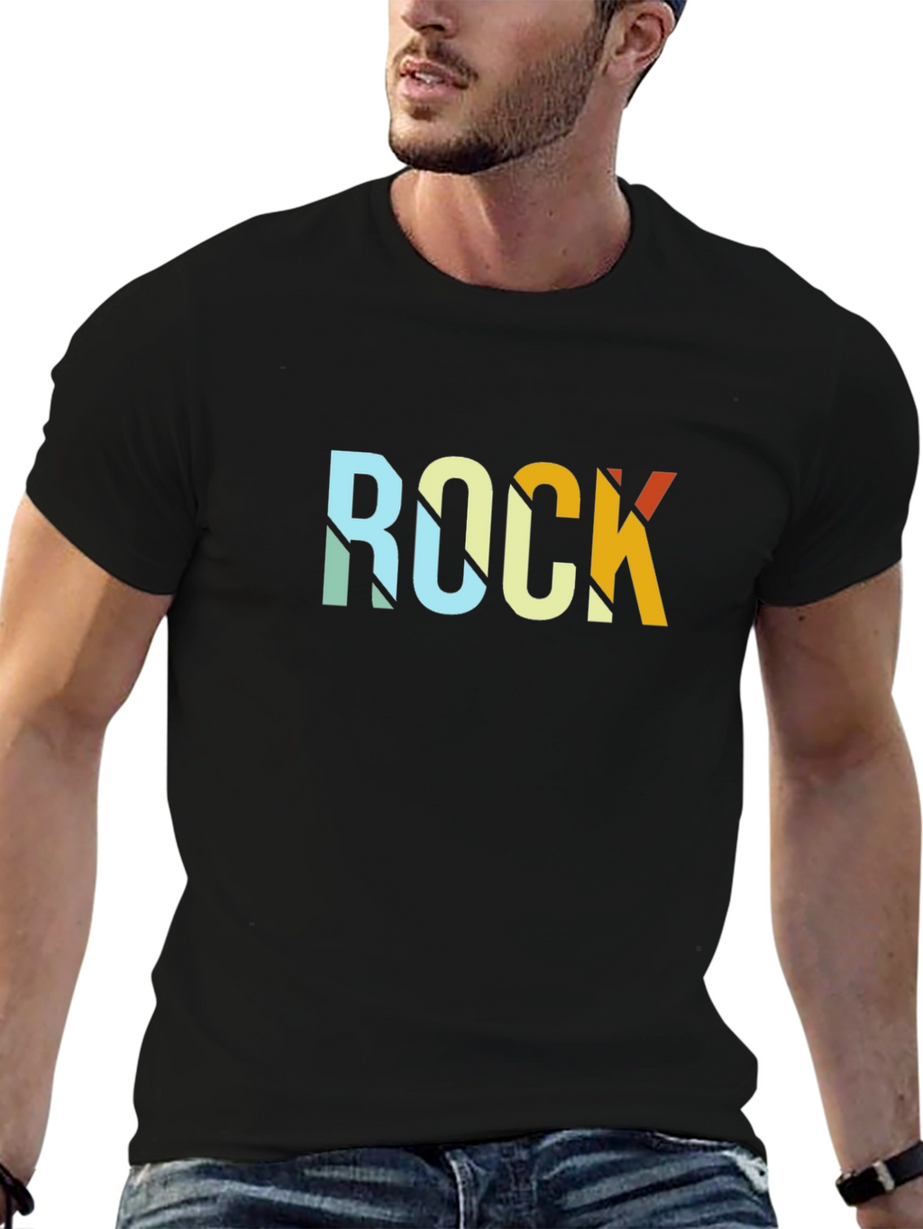 Retro Rock Graphic Tee - Stylish Music Lover Shirt